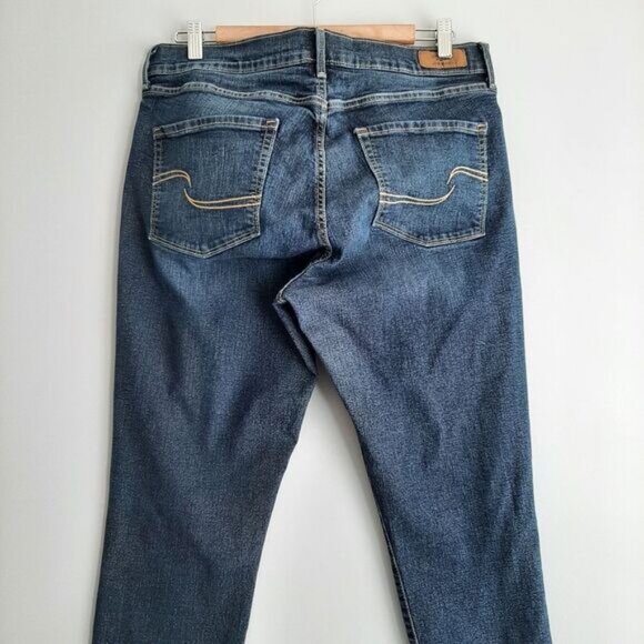 Signature by LEVI' STRAUSS Curvy Skinny Blue Jeans Sz 16 - Picture 6 of 10